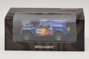 Volkswagen Race Touareg Red Bull #204 J. Kleinschmidt / F. Pons Dakar Rally 2005 Minichamps 1:43 436045304 Metall — bild 5 av 5