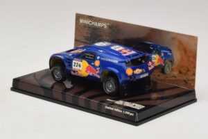Volkswagen Race Touareg Red Bull #224 B. Saby / Stevenson Dakar Rally 2005 Minichamps 1:43 436045324 Metall — bild 3 av 5