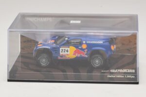 Volkswagen Race Touareg Red Bull #224 B. Saby / Stevenson Dakar Rally 2005 Minichamps 1:43 436045324 Metall — bild 4 av 5