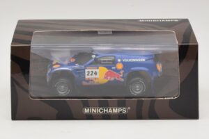 Volkswagen Race Touareg Red Bull #224 B. Saby / Stevenson Dakar Rally 2005 Minichamps 1:43 436045324 Metall — bild 5 av 5