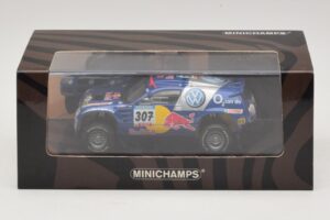 Volkswagen Race Touareg Red Bull #307 B. Saby / M. Perin Dakar Rally 2005 Minichamps 1:43 436055307 Metall — bild 5 av 5