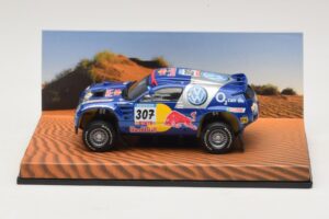 Volkswagen Race Touareg Red Bull #307 Återförsäljarutgåva 2005 Minichamps 1:43 7LO099400PD307 Metall