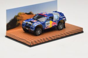 Volkswagen Race Touareg Red Bull #307 Återförsäljarutgåva 2005 Minichamps 1:43 7LO099400PD307 Metall — bild 2 av 5