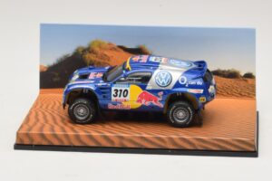 Volkswagen Race Touareg Red Bull #310 Återförsäljarutgåva 2005 Minichamps 1:43 7LO099400PD310 Metall