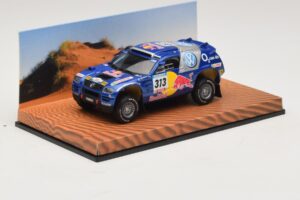 Volkswagen Race Touareg Red Bull #313 Återförsäljarutgåva 2005 Minichamps 1:43 7LO099400PD313 Metall — bild 2 av 5