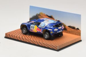 Volkswagen Race Touareg Red Bull #313 Återförsäljarutgåva 2005 Minichamps 1:43 7LO099400PD313 Metall — bild 3 av 5