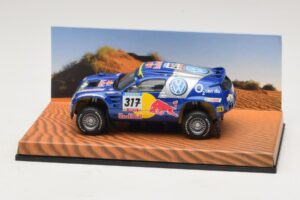 Volkswagen Race Touareg Red Bull #317 Återförsäljarutgåva 2005 Minichamps 1:43 7LO099400PD317 Metall