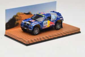Volkswagen Race Touareg Red Bull #317 Återförsäljarutgåva 2005 Minichamps 1:43 7LO099400PD317 Metall — bild 2 av 5