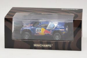 Volkswagen Race Touareg Red Bull #317 Gordon / von Zitzewitz Dakar Rally 2005 Minichamps 1:43 436055317 Metall — bild 5 av 5