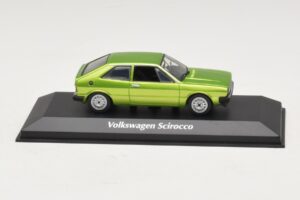 Volkswagen Scirocco Mk1 Grönmetallic Maxichamps 1:43 940050420 Metall