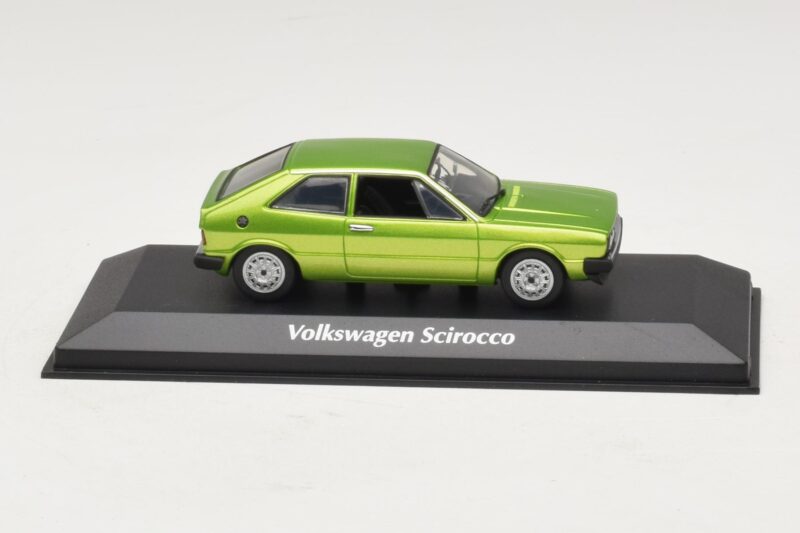 Volkswagen Scirocco Mk1 Grönmetallic Maxichamps 1:43 940050420 Metall