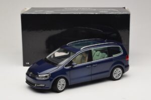 Volkswagen Sharan Blue Metallic Minichamps 1:18 110051000 Metall — bild 8 av 8