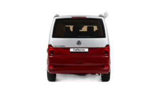 Volkswagen T6.1 California Ocean Tornado Red / Reflex Silver Otto 1:18 OT1342 Resin — bild 5 av 5