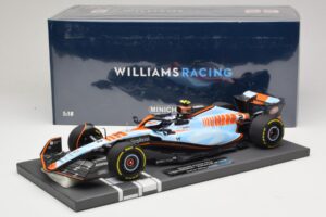 Williams Racing FW45 #2 L. Sargeant Singapore GP 2023 Minichamps 1:18 117231602 Metall — bild 6 av 7