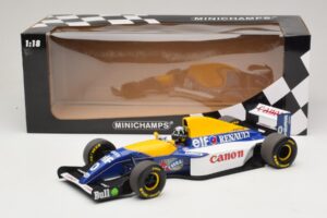 Williams Renault FW15C #0 D. Hill 1993 Minichamps 1:18 180930000 Metall — bild 6 av 7