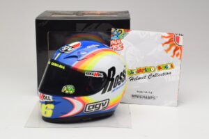 AGV Hjälm V. Rossi MotoGP Sepang 2005 Minichamps 1:2 327050066 Metall — bild 7 av 8