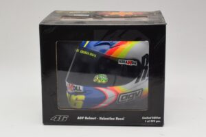 AGV Hjälm V. Rossi MotoGP Sepang 2005 Minichamps 1:2 327050066 Metall — bild 8 av 8