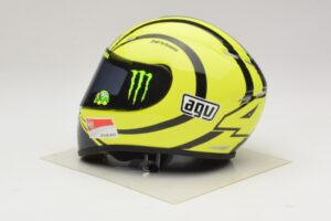 AGV Hjälm V. Rossi MotoGP Valencia Test 2009 Minichamps 1:2 327100066 Metall — bild 2 av 7