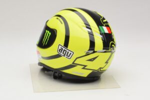 AGV Hjälm V. Rossi MotoGP Valencia Test 2009 Minichamps 1:2 327100066 Metall — bild 3 av 7
