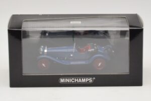 Alfa Romeo 6C 1750 G.S. Blå Minichamps 1:43 400120431 Metall — bild 5 av 5