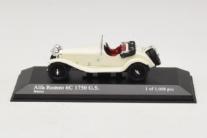 Alfa Romeo 6C 1750 G.S. Vit Minichamps 1:43 400120430 Metall