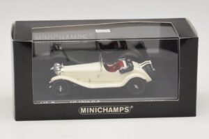Alfa Romeo 6C 1750 G.S. Vit Minichamps 1:43 400120430 Metall — bild 5 av 5