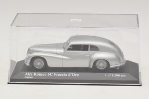 Alfa Romeo 6C 2500 Freccia d'Oro Silver Minichamps 1:43 400120480 Metall — bild 4 av 5
