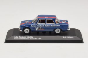 Alfa Romeo Giulia Europa-Testfahrt Sizilien-Hammerfest Minichamps 1:43 400120905 Metall