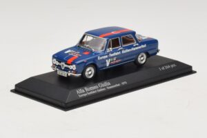 Alfa Romeo Giulia Europa-Testfahrt Sizilien-Hammerfest Minichamps 1:43 400120905 Metall — bild 2 av 5