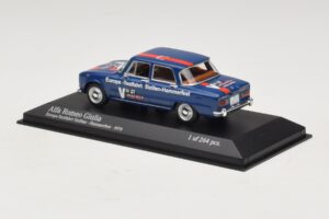 Alfa Romeo Giulia Europa-Testfahrt Sizilien-Hammerfest Minichamps 1:43 400120905 Metall — bild 3 av 5