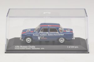 Alfa Romeo Giulia Europa-Testfahrt Sizilien-Hammerfest Minichamps 1:43 400120905 Metall — bild 4 av 5