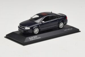 Audi RS6 C5 Blåmetallic Minichamps 1:43 400011702 Metall — bild 2 av 5