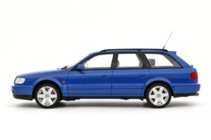Audi S6 Plus C4 Avant Nogaro Blue Pearl Otto 1:18 OT1234 Resin — bild 3 av 5