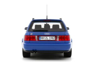 Audi S6 Plus C4 Avant Nogaro Blue Pearl Otto 1:18 OT1234 Resin — bild 5 av 5
