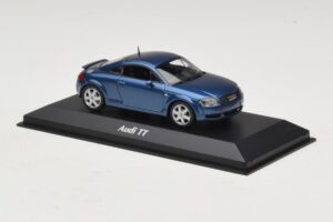 Audi TT 8N Blå Metallic Maxichamps 1:43 940017220 Metall — bild 3 av 5