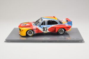 BMW 3.0 CSL Art Car Alexander Calder #51 H. Poulain / S. Posey / J. Guichet 24 Hours of Le Mans 1975 Minichamps 1:18 80430150 — bild 3 av 7