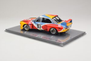 BMW 3.0 CSL Art Car Alexander Calder #51 H. Poulain / S. Posey / J. Guichet 24 Hours of Le Mans 1975 Minichamps 1:18 80430150 — bild 5 av 7