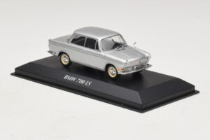 BMW 700 LS Silver Maxichamps 1:43 940023700 Metall — bild 3 av 5