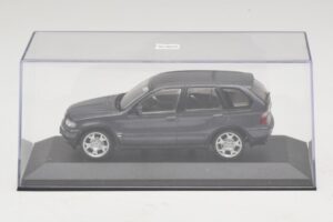 BMW X5 E53 4.4i Grå Metallic Ersättningskartong Minichamps 1:43 80420393166-R1 Metall — bild 4 av 5