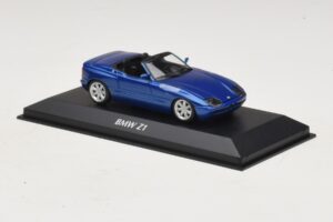 BMW Z1 E30 Blå Metallic Maxichamps 1:43 940020101 Metall — bild 3 av 5