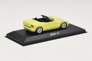 BMW Z1 E30 Gul Maxichamps 1:43 940020100 Metall — bild 2 av 5