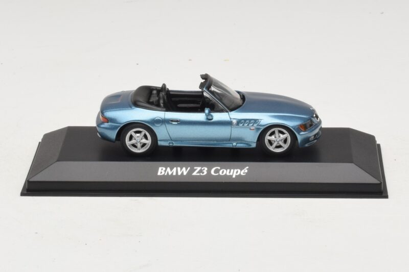 BMW Z3 Blå Maxichamps 1:43 940024331 Metall