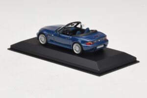 BMW Z3 E36/7 1.8 M Package Blå Ersättningskartong Minichamps 1:43 80429411714-R1 Metall — bild 3 av 5