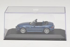 BMW Z3 E36/7 1.8 M Package Blå Ersättningskartong Minichamps 1:43 80429411714-R1 Metall — bild 4 av 5