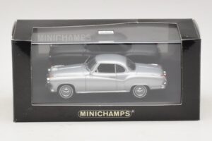Borgward Isabella Coupé Silver Minichamps 1:43 400096031 Metall — bild 5 av 5