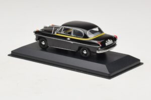 Borgward Isabella Taxi Svart Minichamps 1:43 400096095 Metall — bild 3 av 5