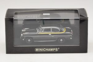 Borgward Isabella Taxi Svart Minichamps 1:43 400096095 Metall — bild 5 av 5