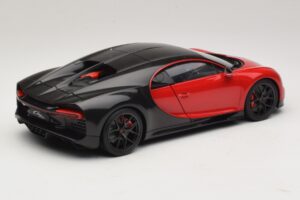 Bugatti Chiron Sport Italian Red & Carbon AUTOart 1:18 70996 Komposit — bild 3 av 8