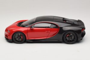 Bugatti Chiron Sport Italian Red & Carbon AUTOart 1:18 70996 Komposit — bild 4 av 8