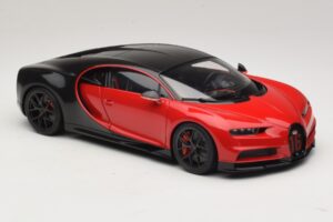 Bugatti Chiron Sport Italian Red & Carbon AUTOart 1:18 70996 Komposit — bild 6 av 8